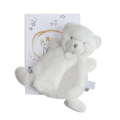 Doudou le doudou : ours blanc 19 cm  Doudou Et Compagnie    205788